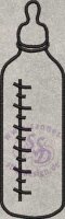 Stickmotiv: Flasche