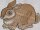 Stickmotiv: Hase 1