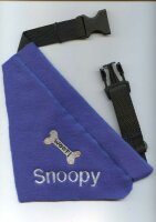 Hundehalstuch mit Namen