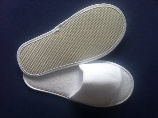 Badeslipper Frottee - offen