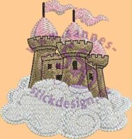 Stickmotiv: Schloss 1