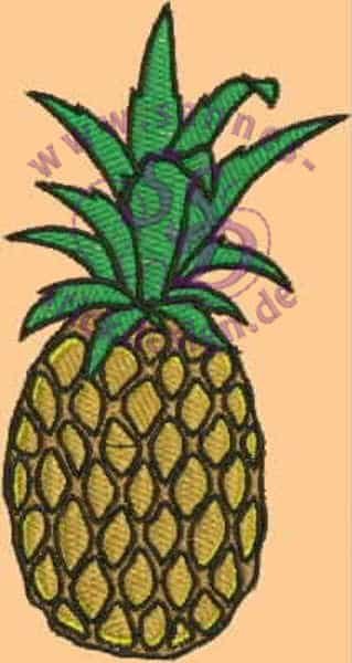 Stickmotiv: Ananas