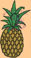 Stickmotiv: Ananas
